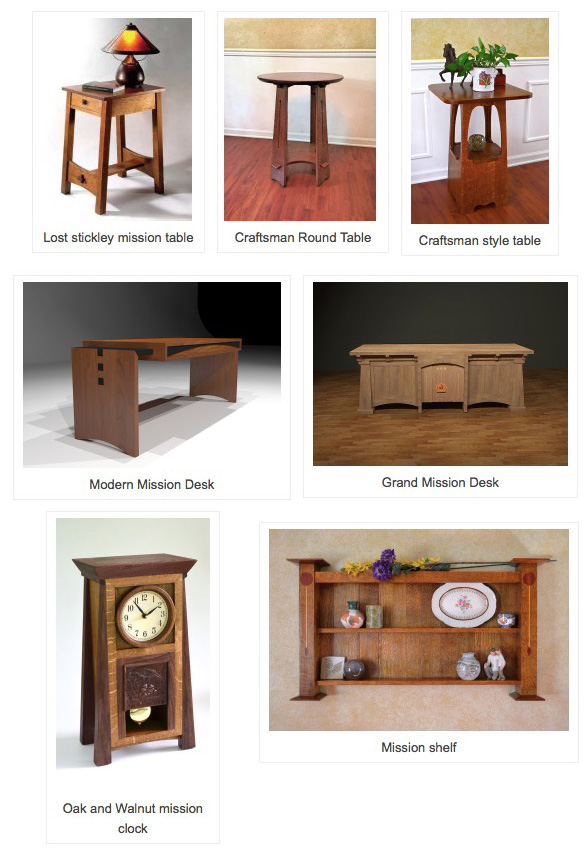 Mission style furniture