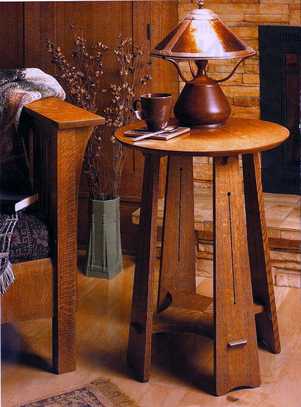 Roundtop Craftsman Table